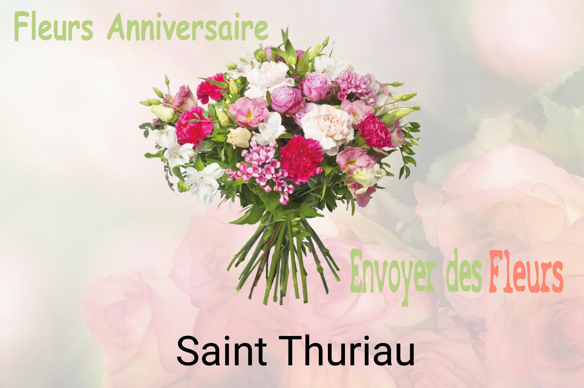 Bouquet de fleurs d’anniversaire livré à Saint-Thuriau
