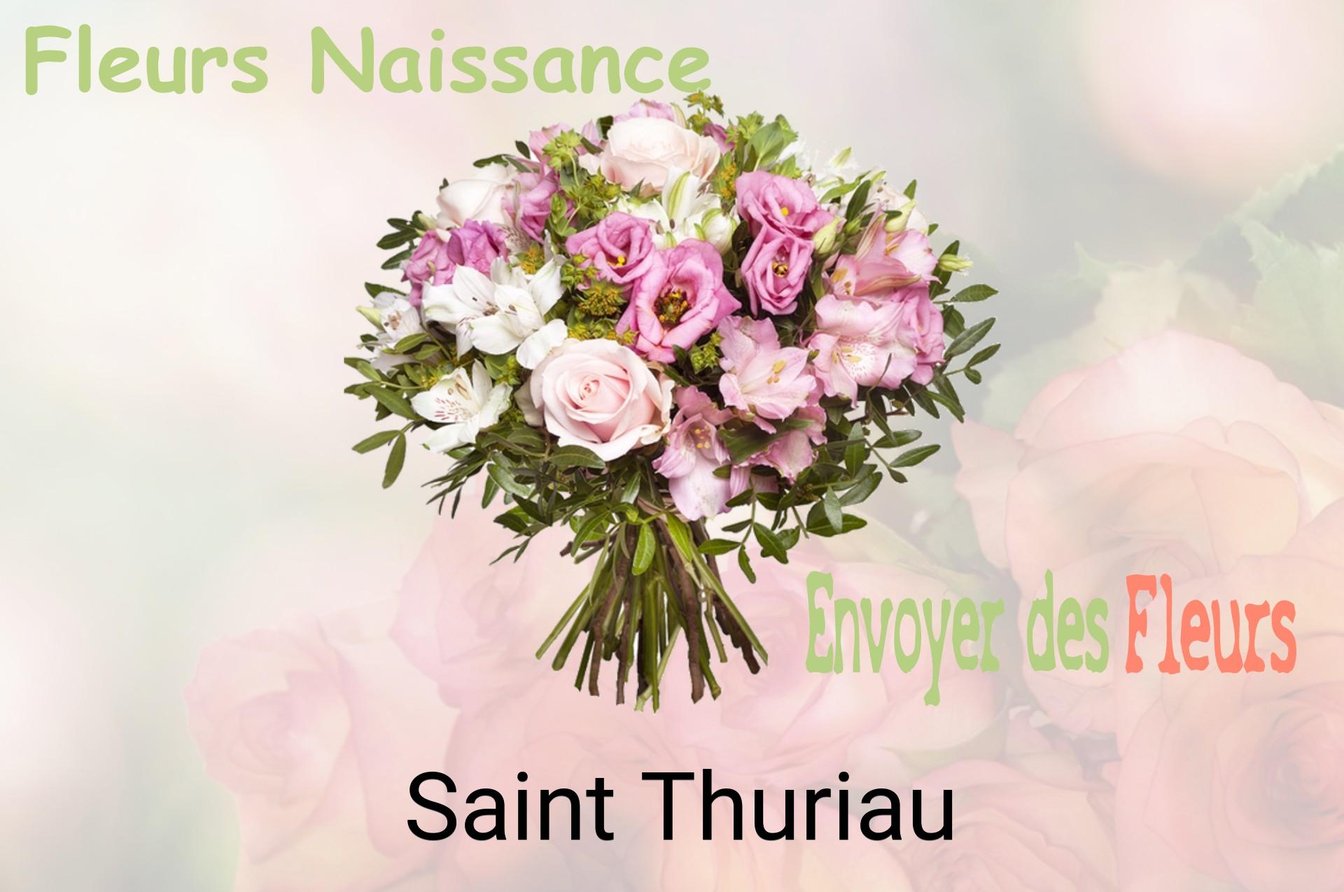 Bouquet de fleurs de naissance livré à Saint-Thuriau